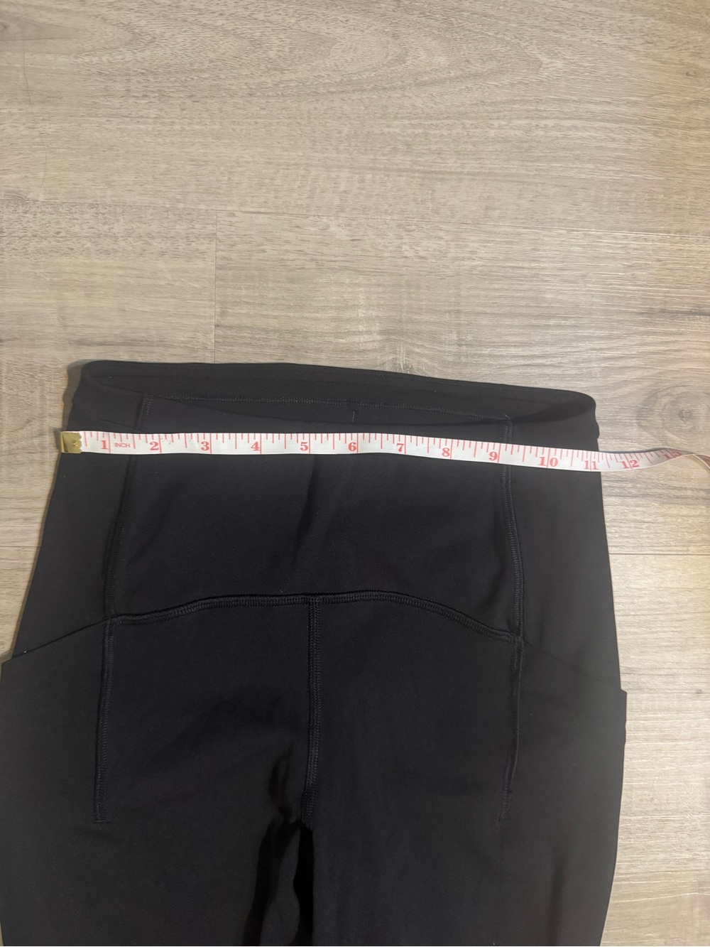 Lululemon Black Running Leggings Speed Tights Size 2 - Picture 3 of 9